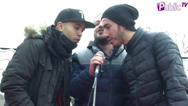 Exclu Vidéo : Kayna Samet, Canardo, Alban Ivanove : Tous réunis au village associatif de Noël sur les Champs Elysées !