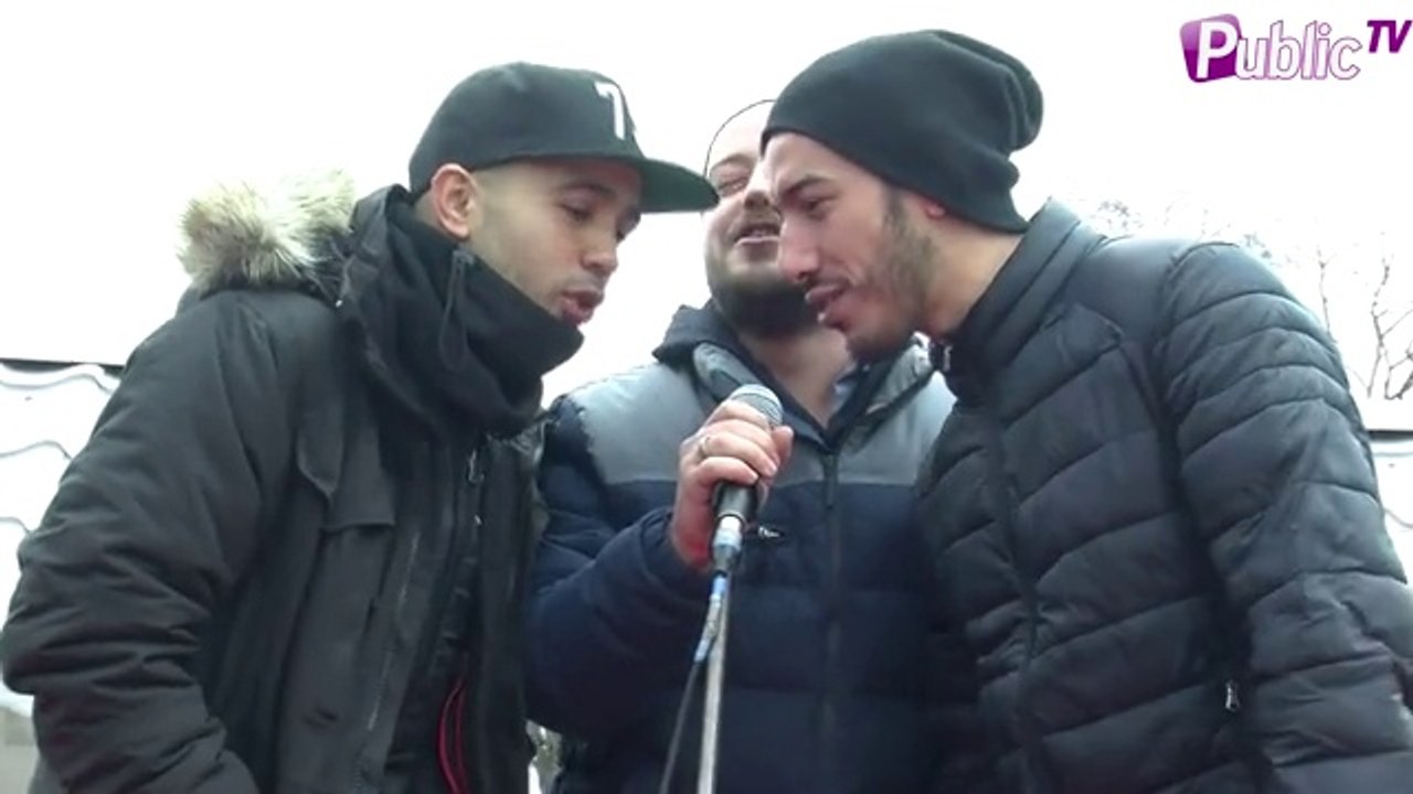 Exclu Vidéo : Kayna Samet, Canardo, Alban Ivanove : Tous réunis au village associatif de Noël sur les Champs Elysées !