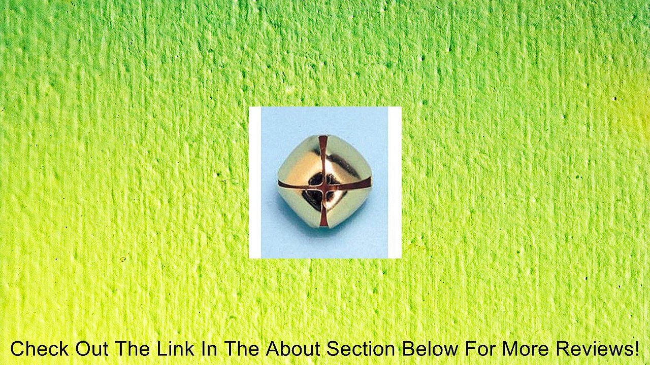 3/8in. Gold Jingle Bells (pack of 24) Review