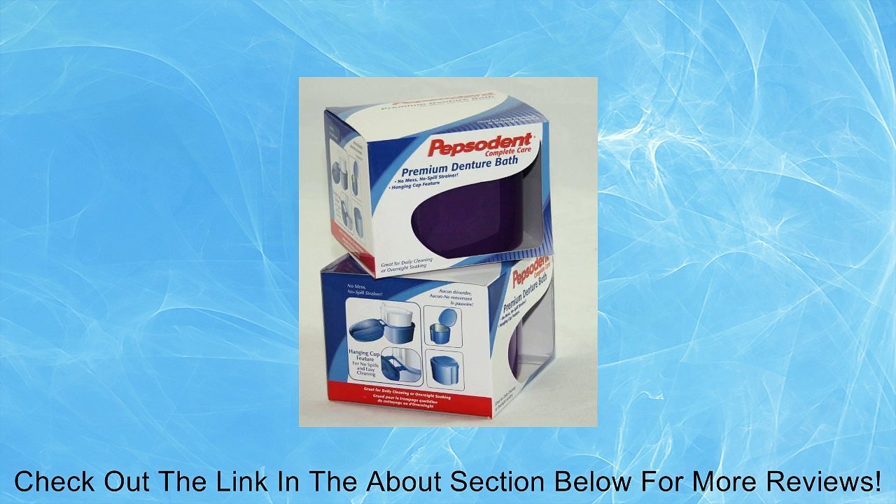 Denture Bath By Pepsodent Review