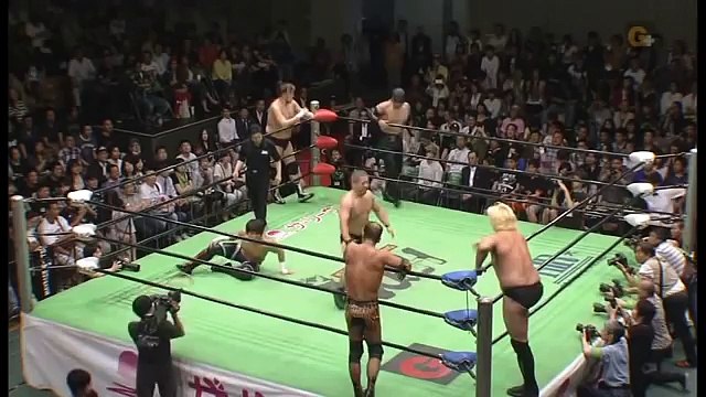 Masato Tanaka & No Mercy (Yoshihiro Takayama & Genba Hirayanagi) vs. Cho Kibou-Gun (Takeshi Morishima, Kenou & Maybach Taniguchi)