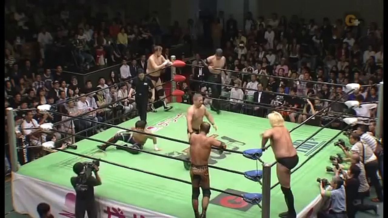 Masato Tanaka & No Mercy (Yoshihiro Takayama & Genba Hirayanagi) vs. Cho Kibou-Gun (Takeshi Morishima, Kenou & Maybach Taniguchi)