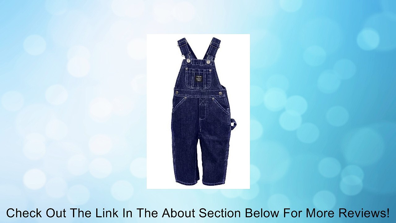 Key Industries Little Boys' Little Girls' Denim Bib Overalls Stonewash Blue Jean Review