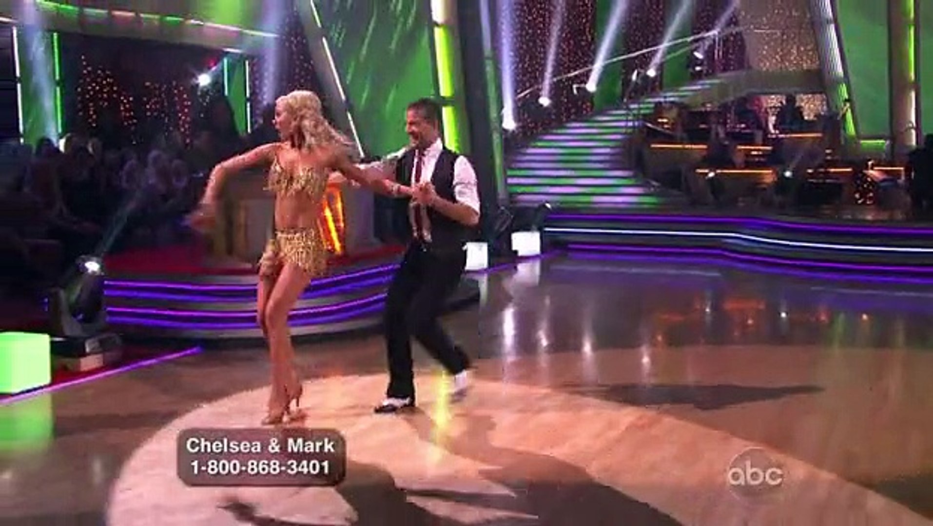 Chelsea Kane Mark Ballas Cha Cha Cha