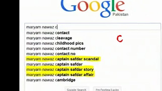 Maryum Nawaz on top of google search like Sunny Leone in India