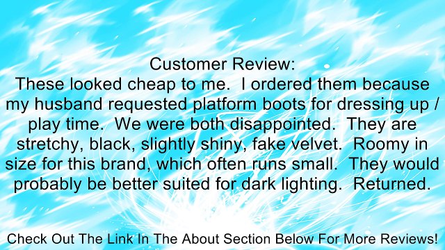 Pleaser Women's Delight-3002 Boot Review