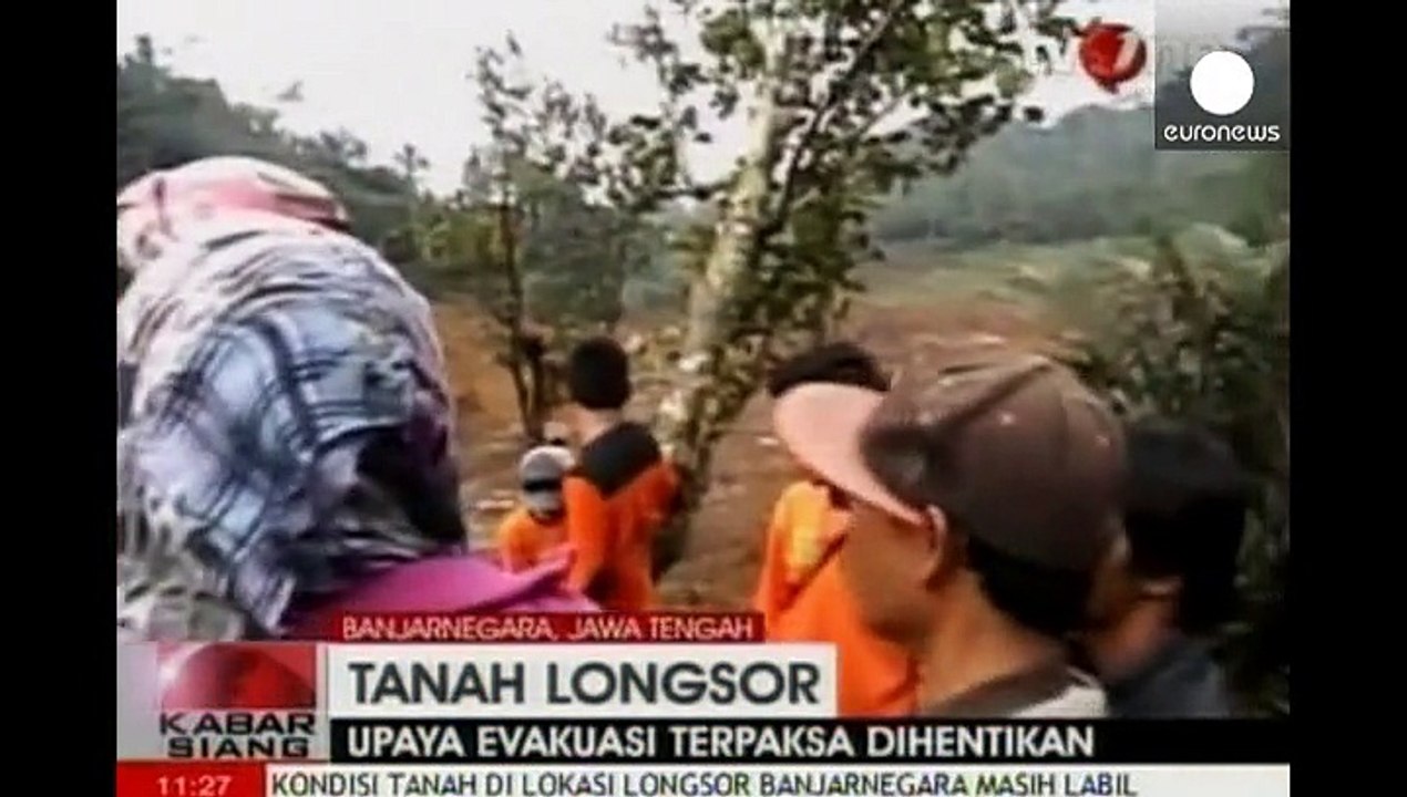 Verheerender Erdrutsch in Indonesien