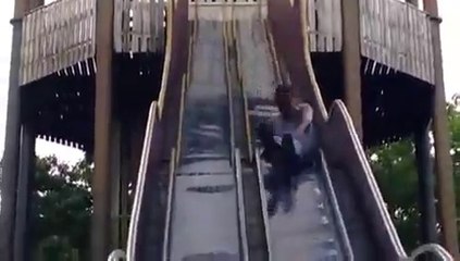 So crazy Toboggan Fail