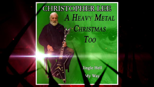 Christopher Lee Sings Heavy Metal Christmas Songs