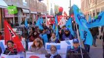 Sciopero riuscito oltre mille manifestanti in piazza Cavour a Rimini
