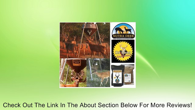 Nutra Deer - PRO ANTLER Deer Feed DR. DEER APPROVED! (6pk Back Pack Bags) Review