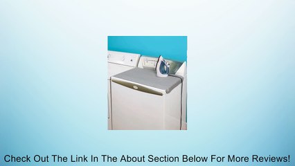 Travel Compact Quilted Laundry Room (4 Bottom Magnets) Ironing Mat Pad 19" X 32" Review