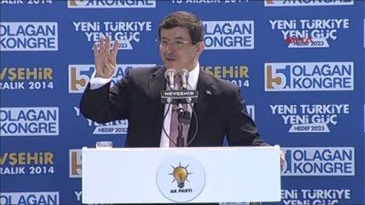 Nevşehir Başbakan Davutoğlu'ndan Kılıçdaroğlu'na Bu Millet Size Değil 4 Yıl 4 Dakika Bile Bu...