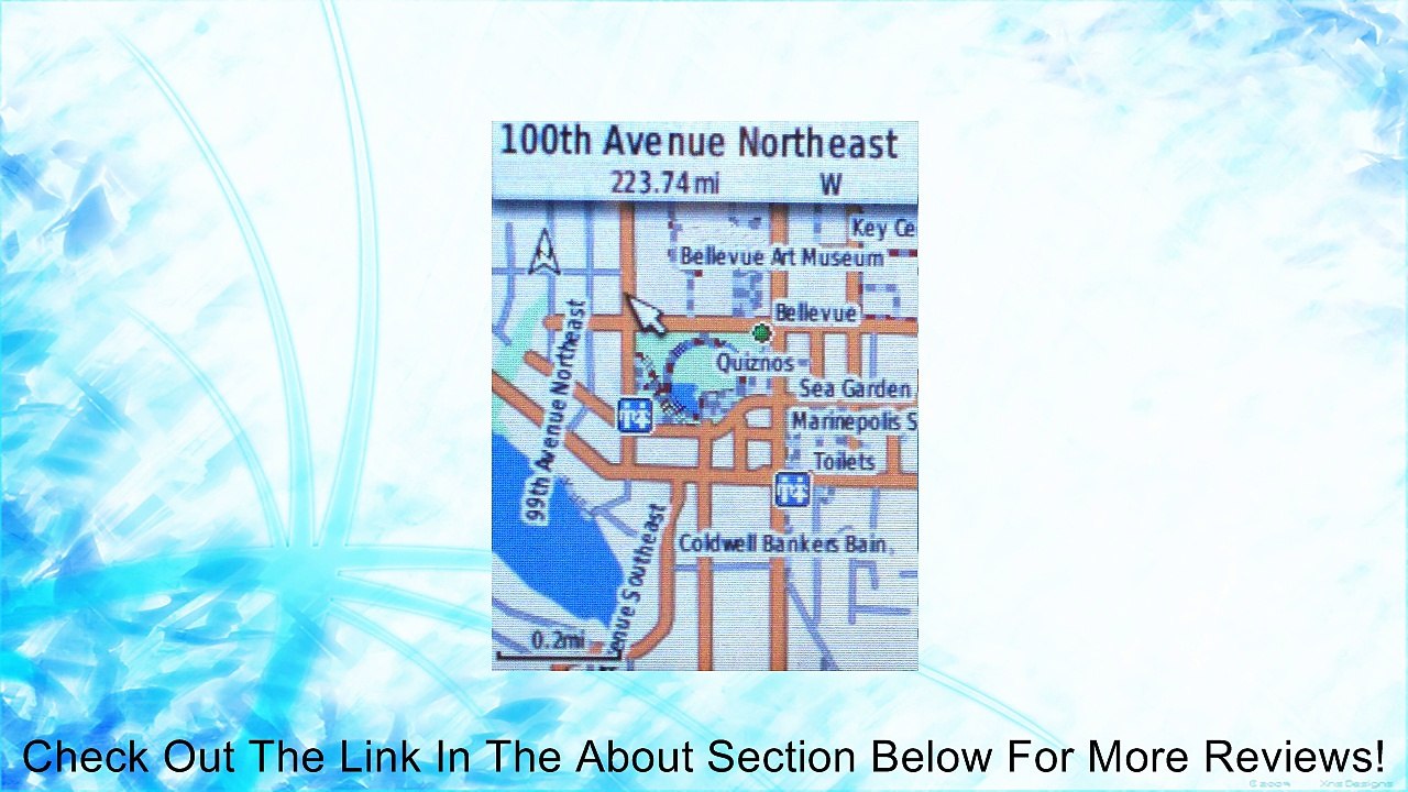 Street maps of North America for Garmin eTrex 20/30 & other GPS units Review