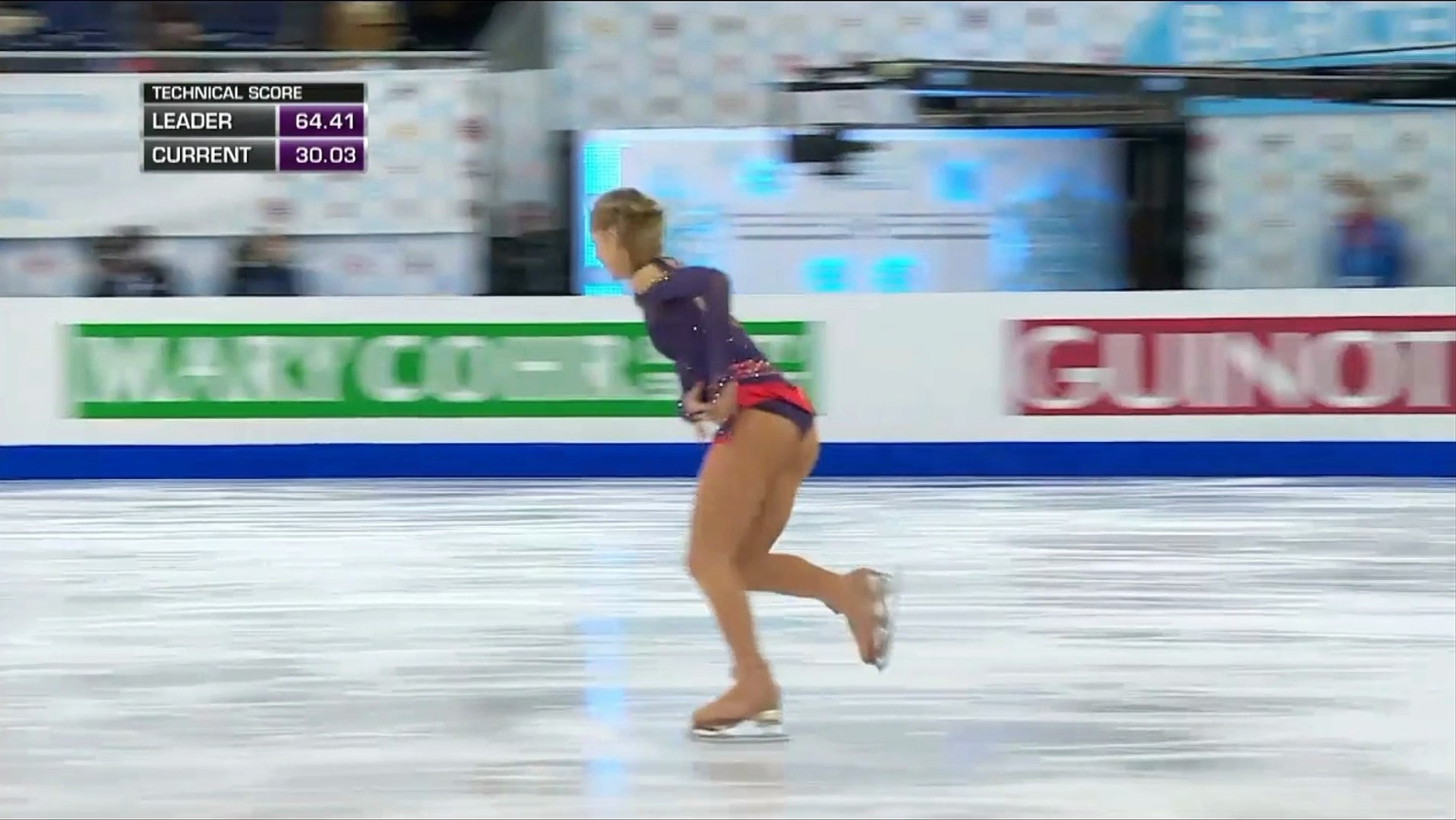 Серфима Саханович юниорский ФГП 2014 Барселона. Произвольная программа