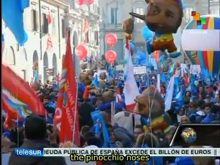 Dossier 12/12: General strike against reforms paralyzes Italy