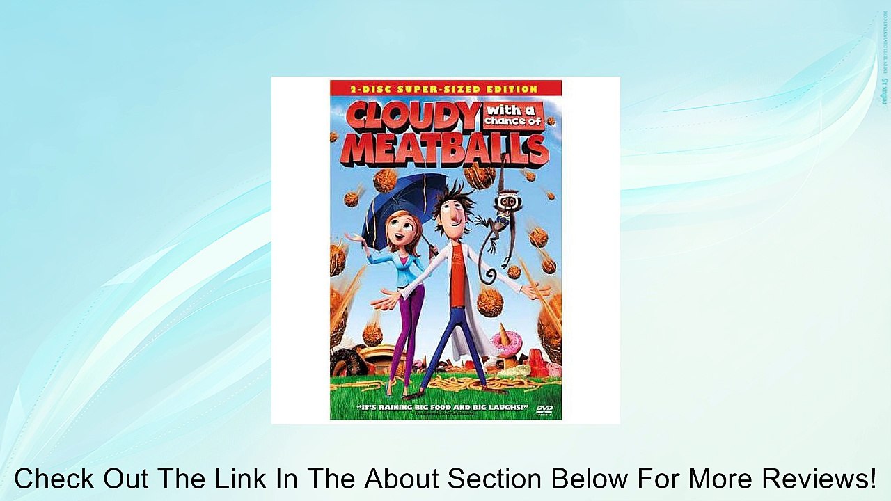 Cloudy with a Chance of Meatballs 2-Disc DVD Review