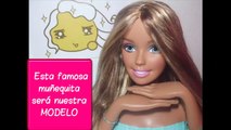 SEMIRECOGIDO SENCILLO | Peinados Paso a Paso ¡¡Con Barbie!!