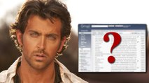 Hrithik Roshan Reported FAKE E-mail Account