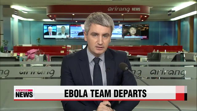 Korea sends first team of Ebola medical staff to UK ahead of work in West Africa