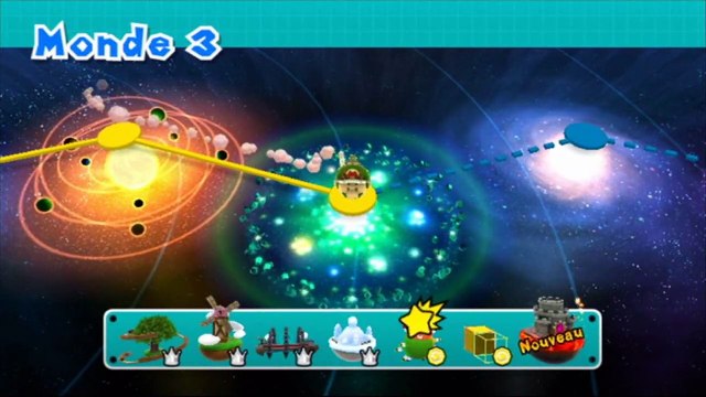 Super Mario Galaxy 2 - Monde 3 - Atelier maboule : L'art de la boule étoilée