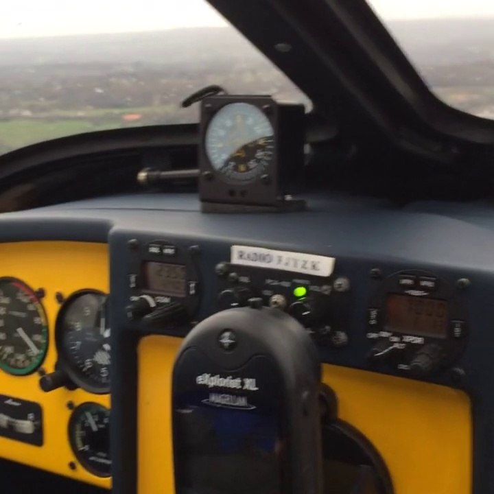 Vol en ekolot avec Julien l'instructeur Ulm de l'aéroclub