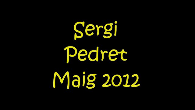 Sergi Pedret i Primeres 'pintures', by Ona Radio Quim Pedret