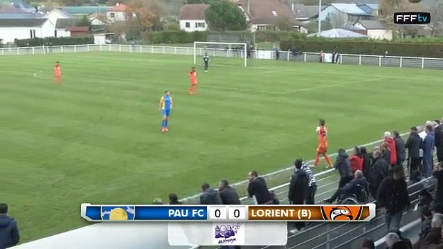Samedi 13 Décembre à 14h30 - Pau FC - FC Lorient (b) - CFA D (PREMIERE MI-TEMPS REPLAY)