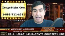 Air Force Falcons vs. Western Michigan Broncos Free Pick Prediction Famous Potato Bowl NCAA College Football Odds Preview 12-20-2014