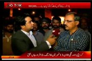 Metro Do Tok Fawad Anwar with MQM protest against MQM workers killing at Karachi Press Club
