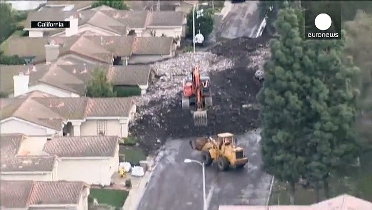 Pazifiksturm an US-Küste: Tornado und Erdrutsche in Südkalifornien