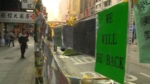 Hong Kong protesters remain, despite looming clearance threat