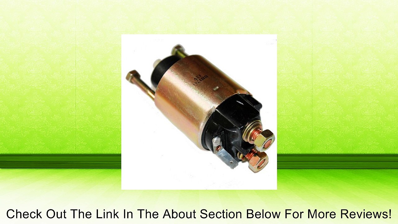 Starter Solenoid John Deere Tractor GX345 HD45 HD75 LT190 LX172 LX173 LX176 Review