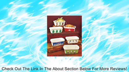 Set of 6 Colorful Small Holiday Loaf Pans Review
