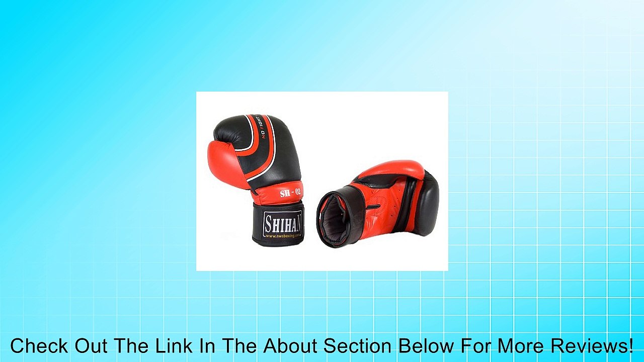 Boxing Gloves SHIHAN-CHAMP Exclusive LEATHER , Red/Black 10oz Review