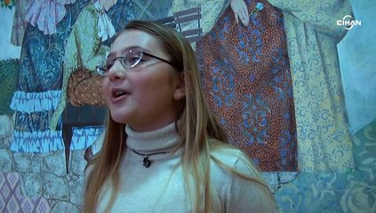 Dokuz yaşındaki Türk kızı, Rusya’daki müzik yarışmasında 3. oldu