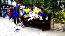 Amazing Twins STREET Football Skills - Panna & Freestyle