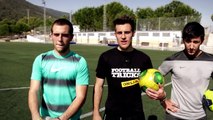 How to control the ball with your chest in Soccer, Football or Futsal Skills and Tricks