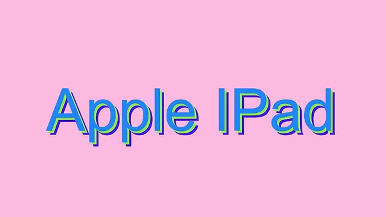 How to Pronounce Apple IPad
