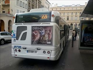 [Sound] Bus Heuliez Bus Access'Bus GX 327 n°1106 de la RTM - Marseille sur la ligne 221