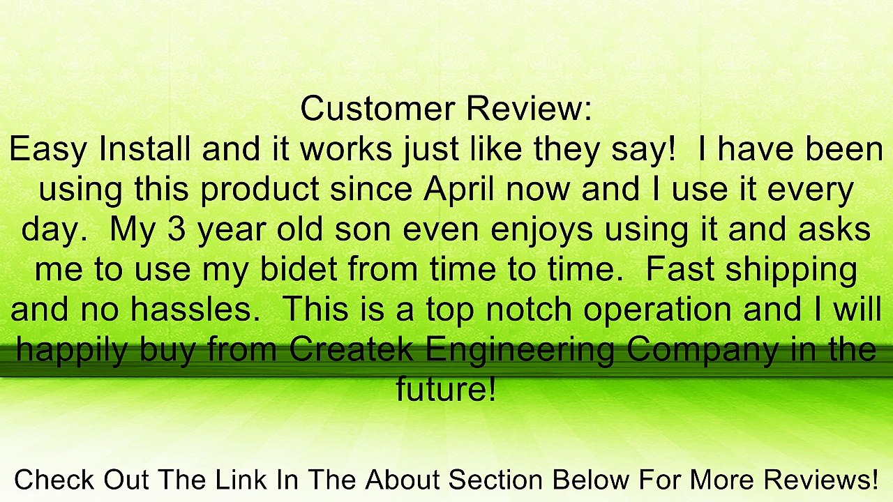 Hydrojet Bidet Review