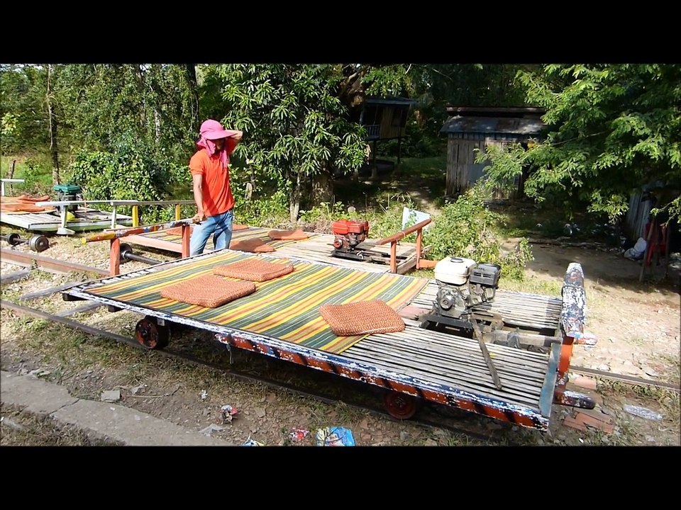 Bamboo train