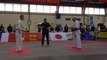 Un combat de l'open international de karaté kyokushin