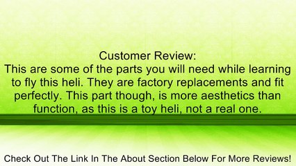 MJX F645 Red Stabilizer Tail Review