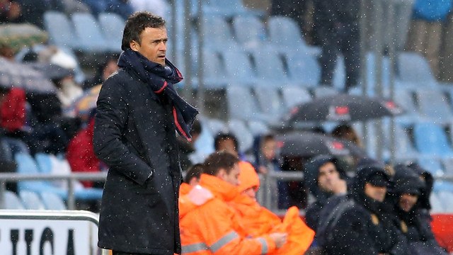 Luis Enrique lamenta las ocasiones desaprovechadas ante el Getafe
