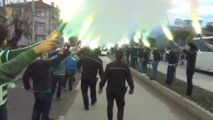 Bursaspor Kafilesi Karabük'e Geldi