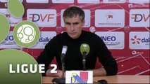 Conférence de presse Dijon FCO - Stade Brestois 29 (1-0) : Olivier DALL'OGLIO (DFCO) - Alex  DUPONT (SB29) - 2014/2015