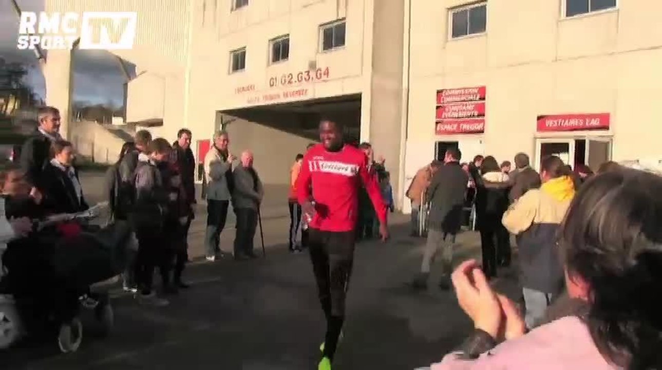 Football / Ligue 1 / Les Guingampais fêtés par leurs supporters