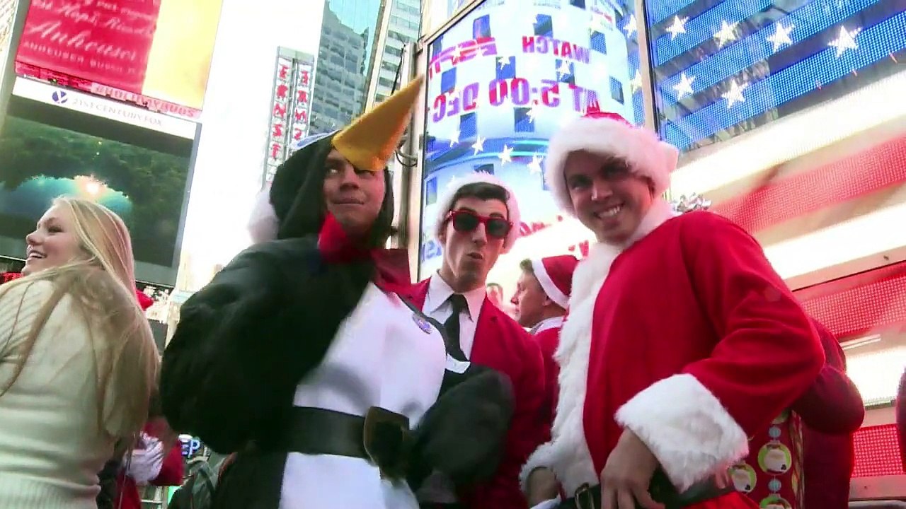 Encontro de Papais Noéis em NY