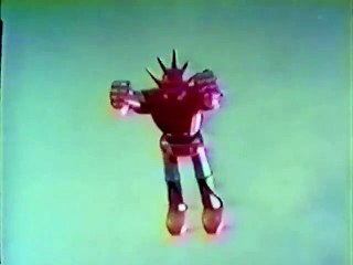 getter robot G pubblicità vintage